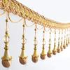 13,5 см Аксессуары для штор Кисточка Бахрома Отделка Ананасовая Бусина Лента для Домашнего Текстиля Шторы Шитье Декор