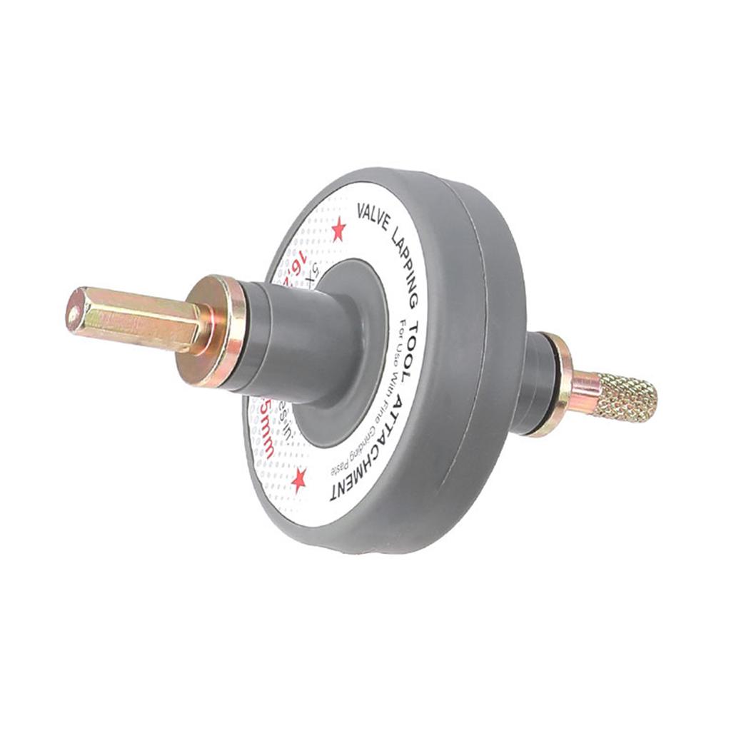 Valve Lapping Tool Kit, Valve Lapping Attachment Tool for Drill Small Engine Valve Lapper Kit with 5 Suction Plates