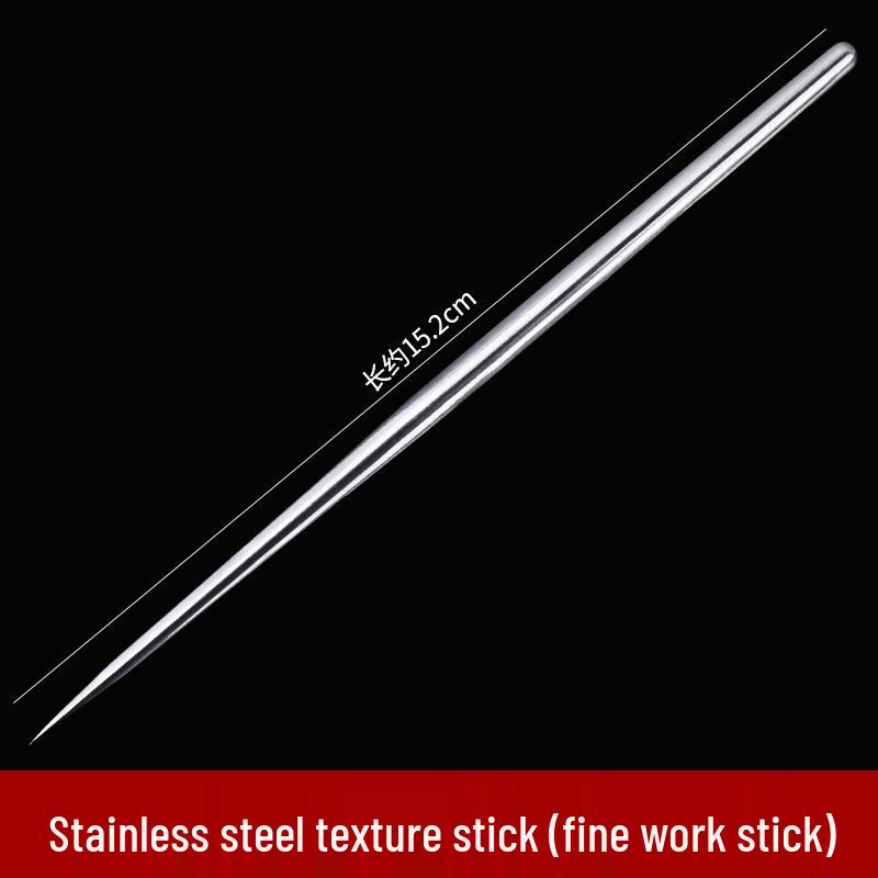 Stainless Steel Clay Sculpture Tool Set: Spatula & Eye Knife