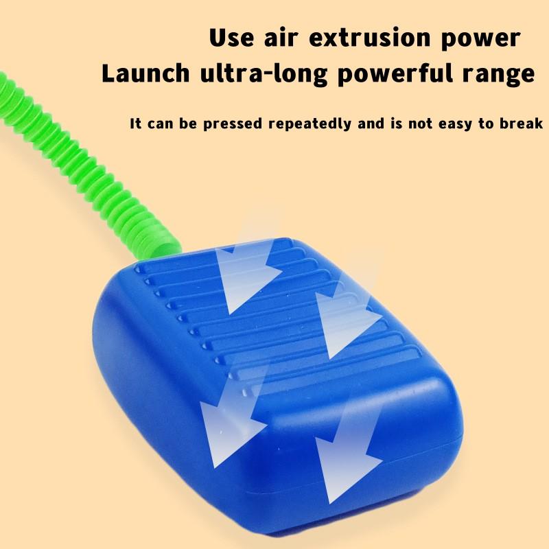 Творческая вспышка ракета Детская пусковая установка для улицы Педальный насос Игрушки Спортивный детский подарок Воздушная ракета 1 комплект Интерактивные игрушки