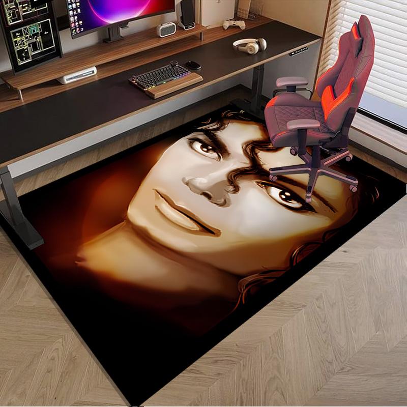 Michael muisc Carpet, Chair Rug,Rug for Office Bedroom living rooms, Doormat decor Fan Gift Christmas Gift