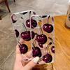 Чехол для мобильного телефона Cherry Apple 17promax легкий и прозрачный iphone16 горячая распродажа 15 противоударный мягкий чехол 14 женский