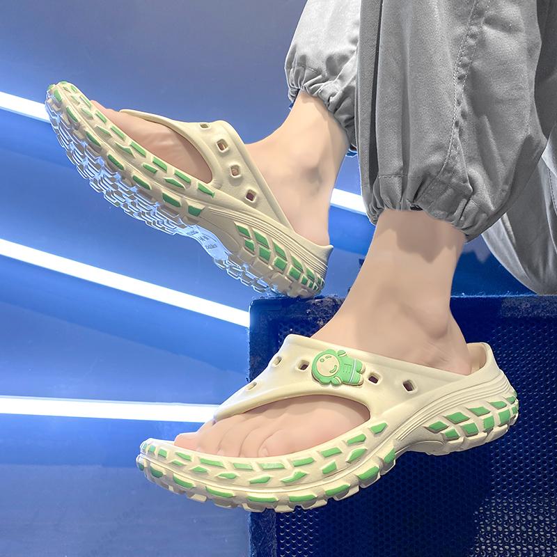 Мужские и женские сандалии, новые большие размеры, тапочки на платформе из ЭВА, мужские повседневные спортивные парные сандалии в стиле панк, пляжная обувь, шлепанцы