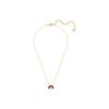 Swarovski Сверкающее Сердце Кристалл Божья Коровка Ожерелье Женское Ожерелье Золото 5521787