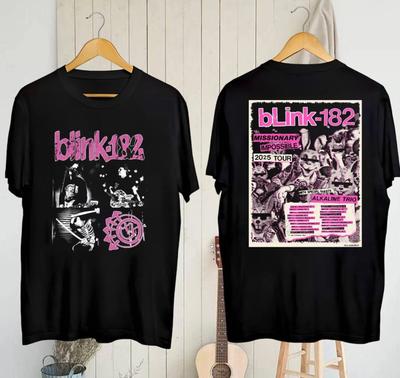 Blink-182 Missionary Impossible 2026 Tour T-shirt Size S-5XL