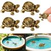Brass Birds Bath Disk Ornaments Mini Angel/Birds/Turtle Shape Copper Birds Crab Birdbath