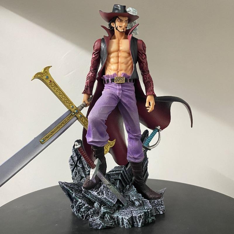 2026 New Anime Figure Eagle eye Dracule Mihawk Top Figure Model Statue Toys Collection Ornaments Doll Gift party gift