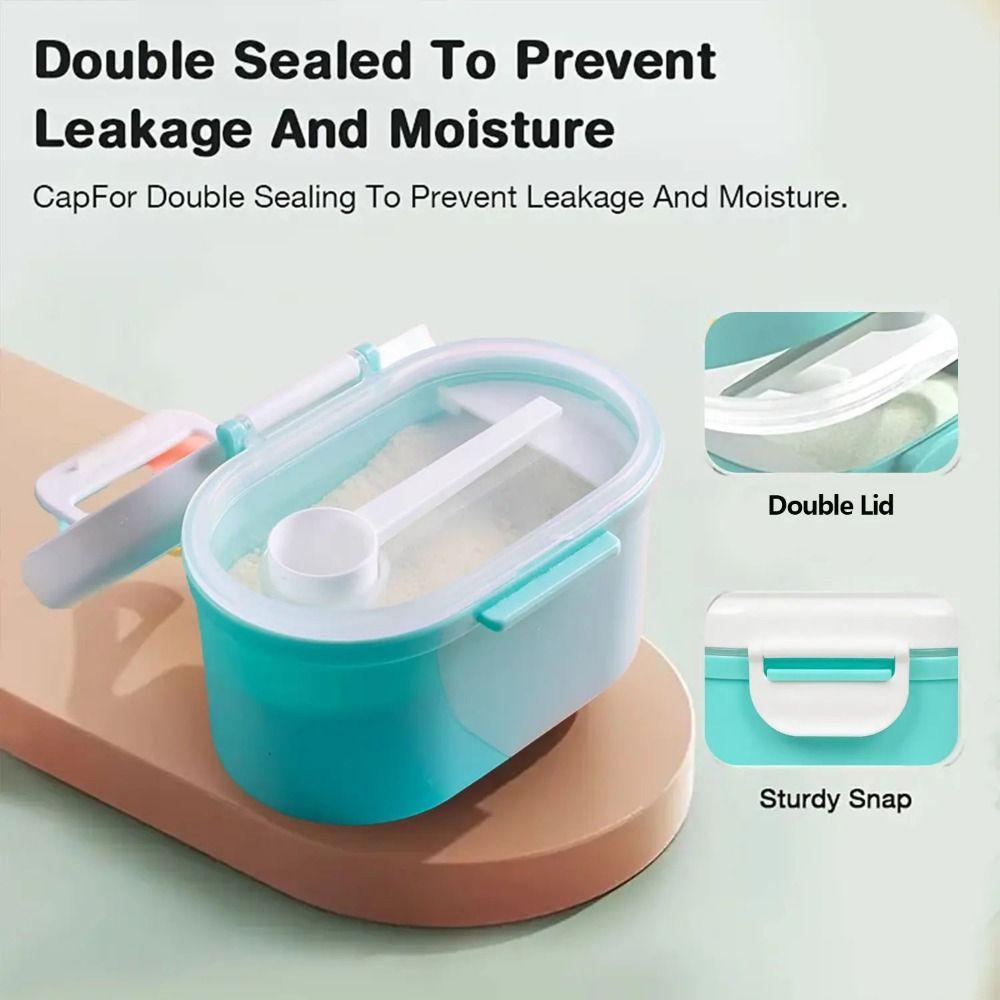 Large-Capacity Infant Milk Powder Box Portable Baby Food Storage Box  Baby Kids Toddler