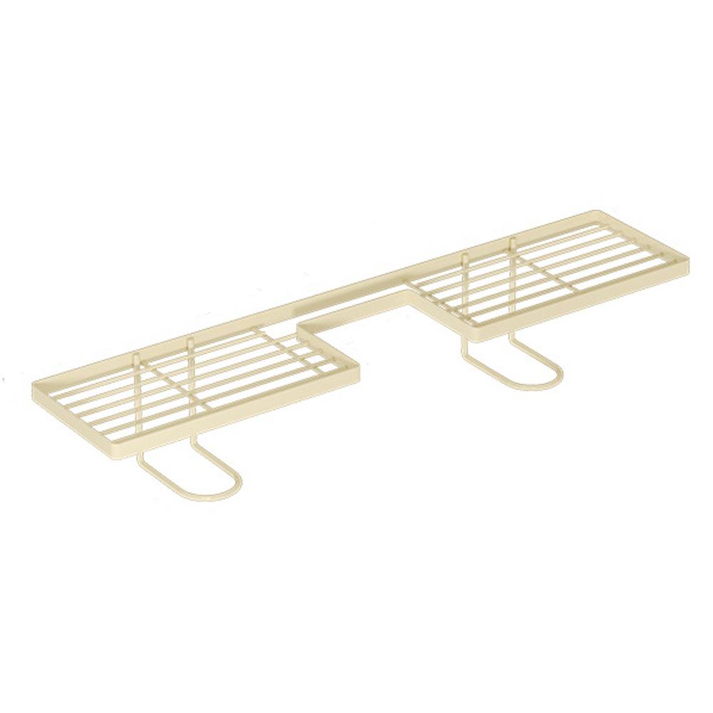Mesh Design Bathroom Storage Rack Carbon Steel Cosmetics Organizer Sink Drying Rack Bathroom