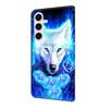 For Samsung Galaxy S25 Leather Case Pattern Printing Wallet Stand Flip Phone Cover