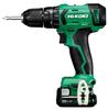 HiKOKI Rechargeable Vibration Driver Drill DV12DA with Two Batteries and Charger 10.8V 10.8V-2.0Ah (DV12DA(2BS))