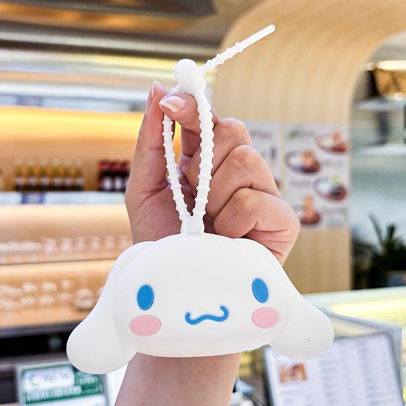 Мини Кошечка удачи Кошечка монета брелок и сумка для наушников подарок