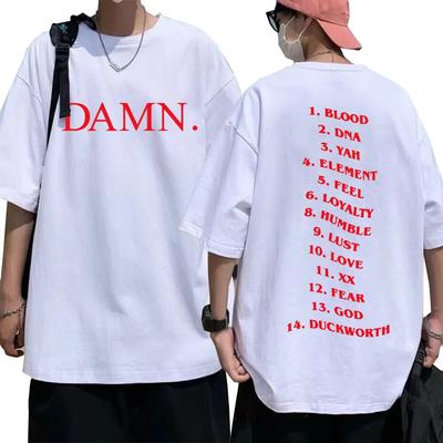 Футболка с рэпером Damn Kendrick Lamar Pglang Mr Morale & The Big Steppers, альбом с принтом, футболки унисекс, женская футболка в стиле хип-хоп, уличная одежда