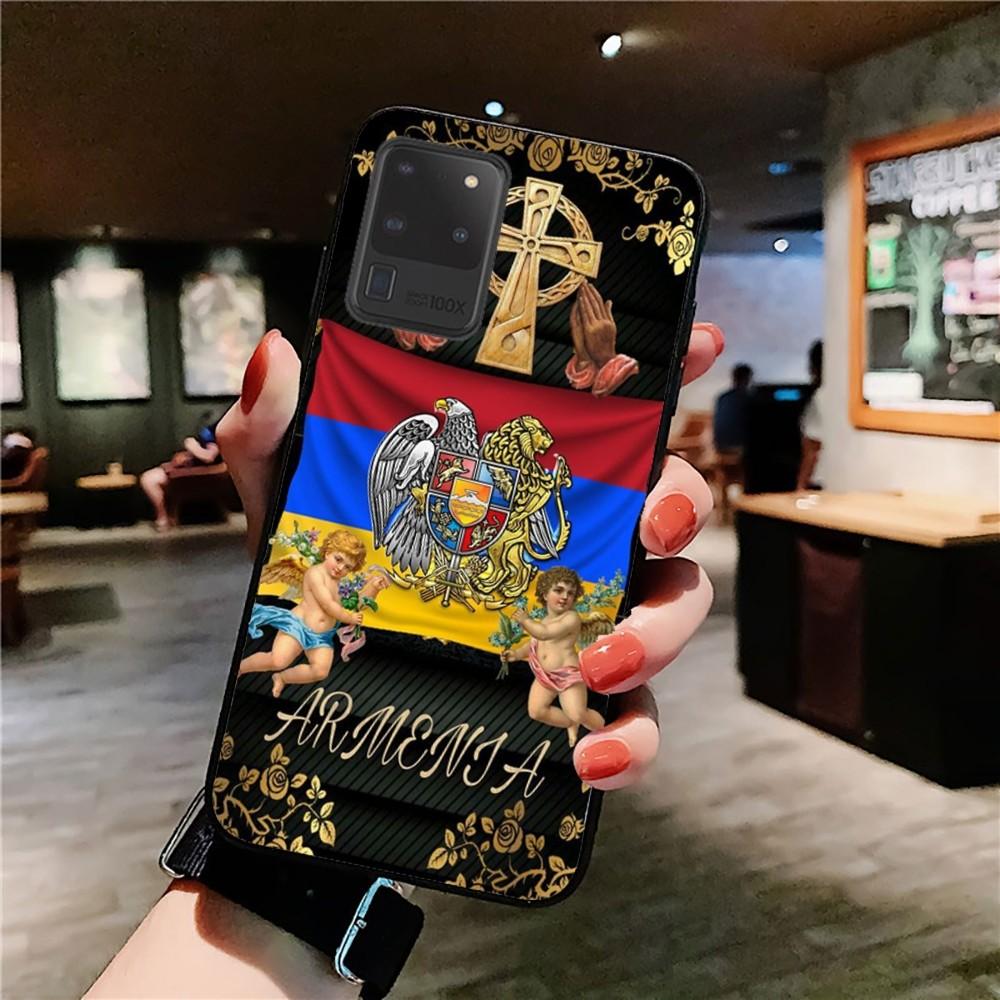 Армения Армяне Флаг Чехол для телефона Для Samsung S 9 10 20 21 22 23 30 23plus lite Ultra FE S10lite Fundas