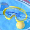 2 шт. Детские очки для плавания, противотуманные, с большой оправой, с защитой от ультрафиолета, герметичные очки для бассейна для мальчиков и девочек