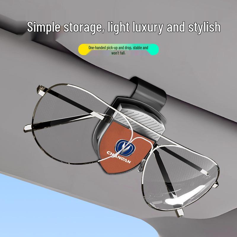 Автомобильный зажим для очков Changan для CS75, EADO, PLUS, CS55, UNI-V/UNIK Держатель для солнцезащитных очков на солнцезащитный козырек