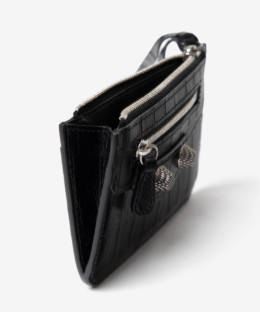 [Balenciaga] Кошелек для монет 715185 2AANA LE CAGOLO COIN WALLET ЧЕРНЫЙ/Черный [Параллельный импорт]