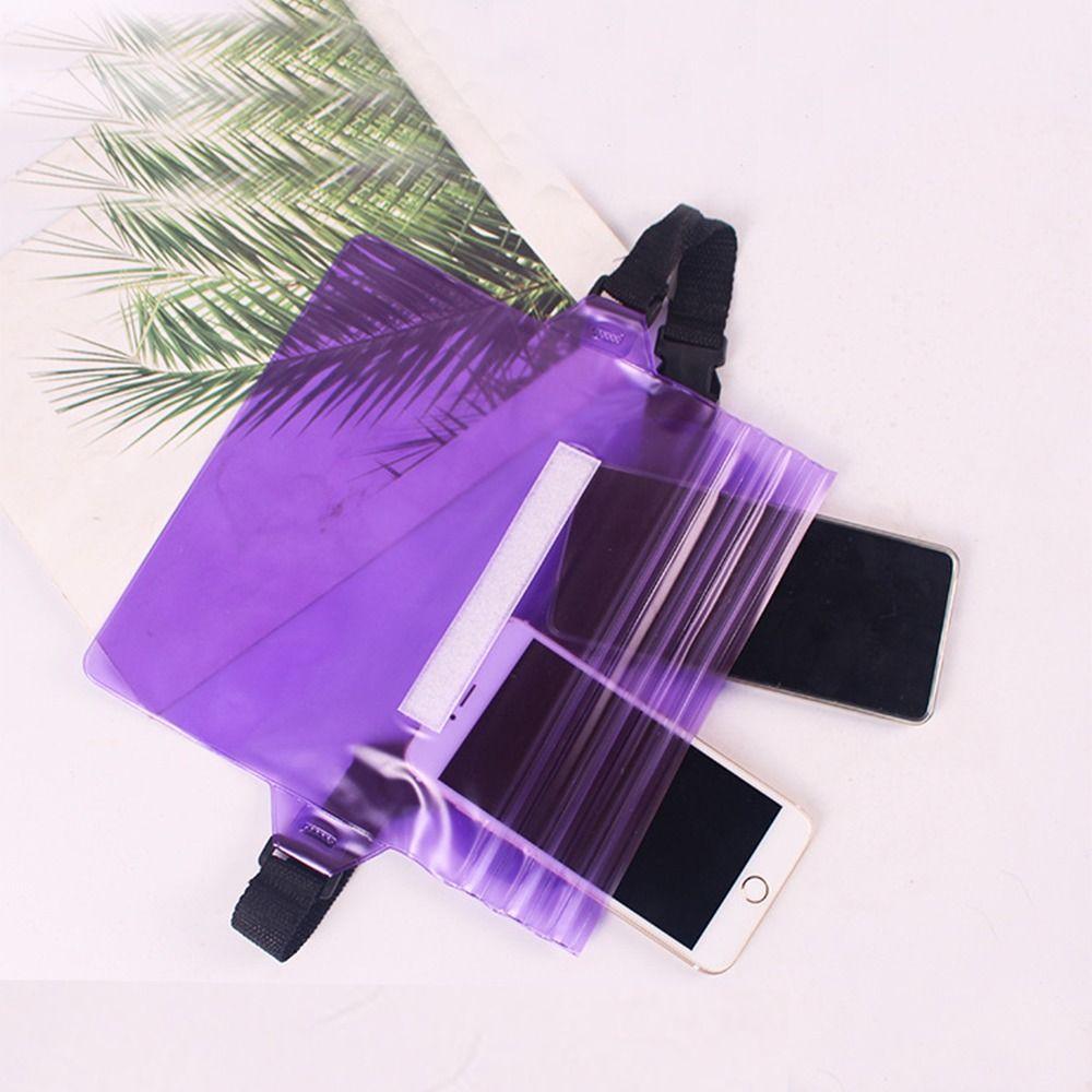 Simple Water-Sprinkling Festival Waist Bag Portable Shoulder Bag Adjustable Phone Case  Summer