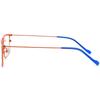 Unisex Retro Geek Multi-Color Titanium Myopia Glasses Frame