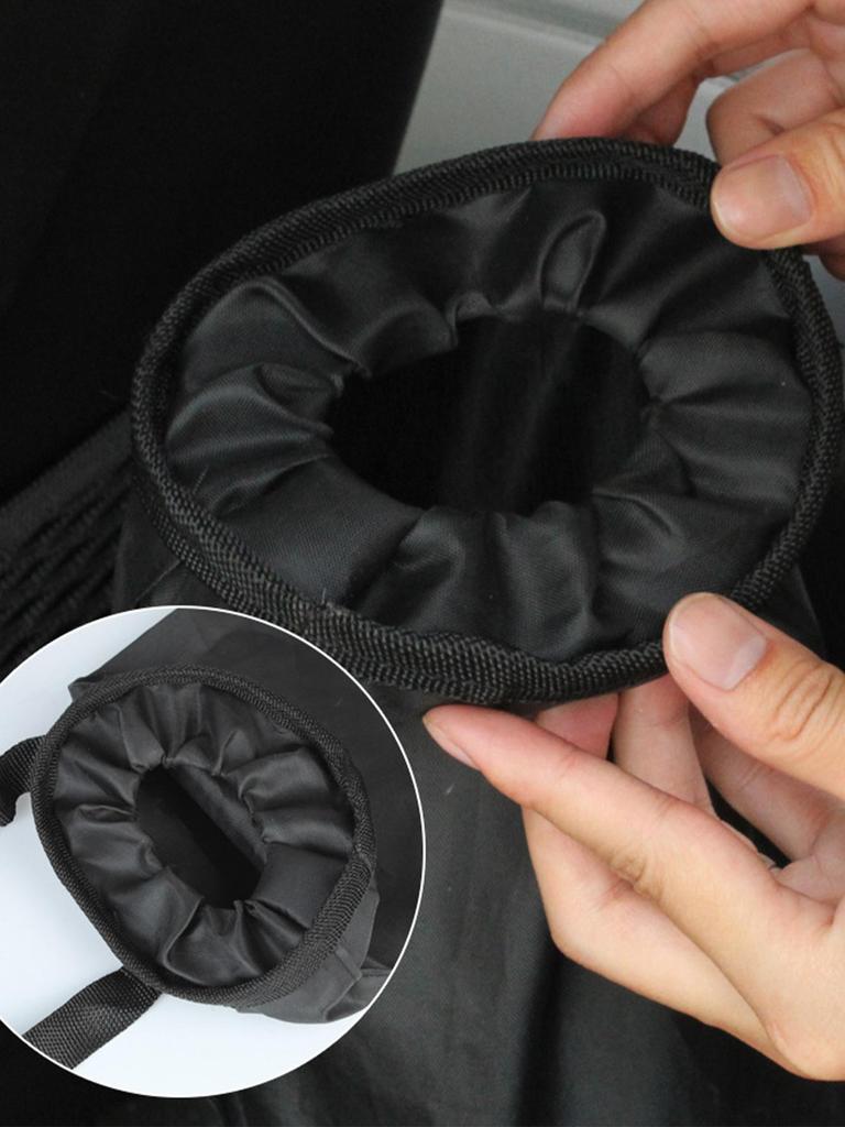 1PC Car Garbage Storage Hanging Bag Car Mounted Environmental Protection Garbage Bag Seat Back Storage Hanging Bag