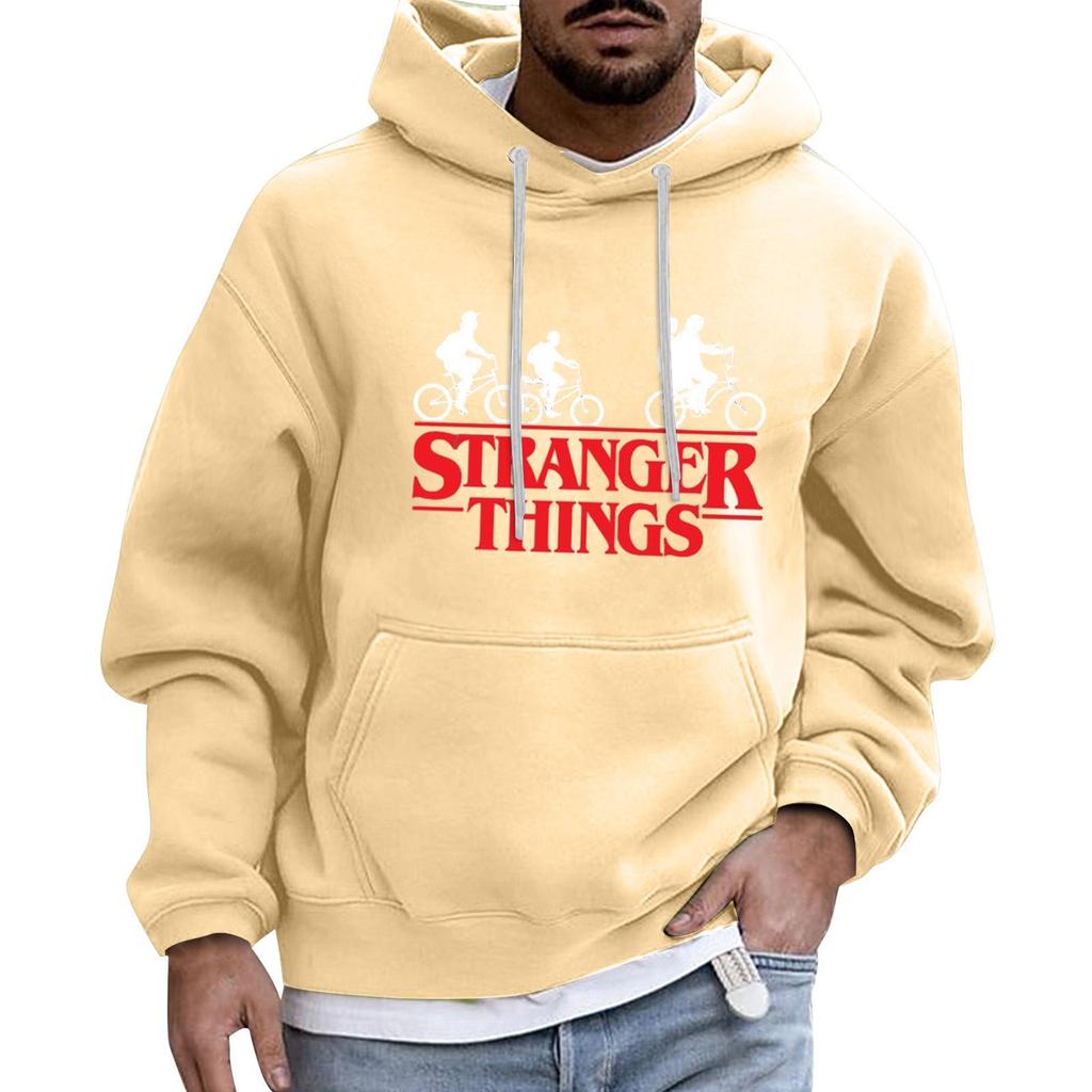 Мужской Спортивный Повседневный С Длинными Рукавами С Карманом Капюшон Толстовка