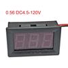 0.56 Digital Voltmeter DC5-120V/DC 5V To 120V Digital Voltmeter Voltage Panel Meter for 12V 24V 96V Electromobile Motorcycle