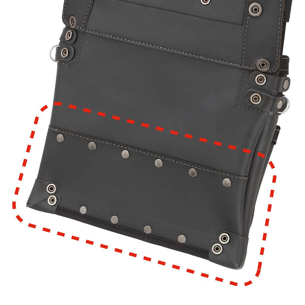 Система Tajima Sef Съемный пояс Двойной натуральный гвоздь Прочная и гибкая коровья кожа Легко надевать и снимать Можно позже прикрепить к поясу