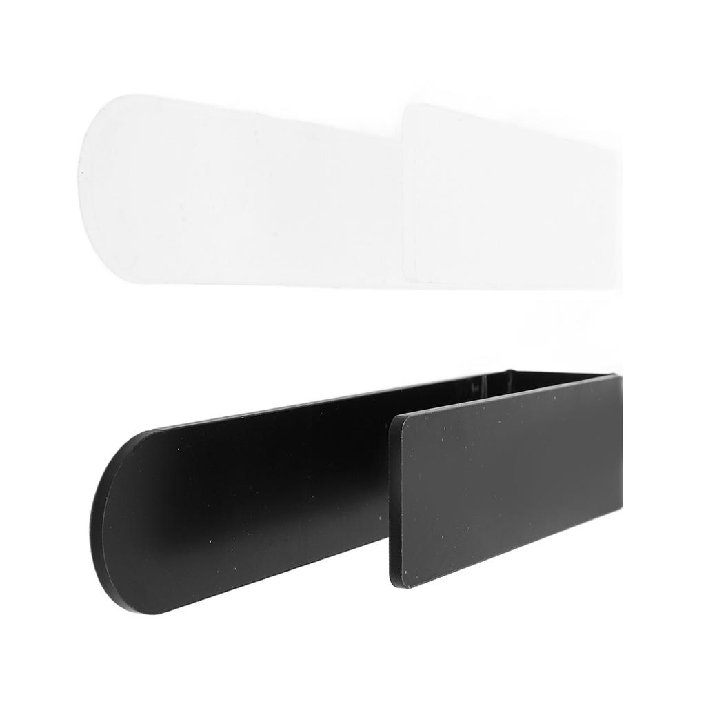 2PCS U Shape Towel Rack Plastic Wall Mounted Hand Towel Holder Bar with Adhesive for Bathroom