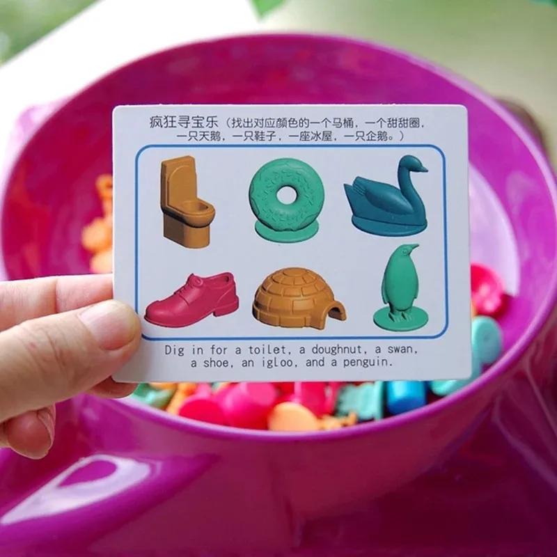 Безумные Игрушки для Поиска Сокровищ Настольная Игра Семейная Вечеринка Тренировка Логического Мышления Интерактивный Реквизит для Родителей и Детей Игры-Вызовы