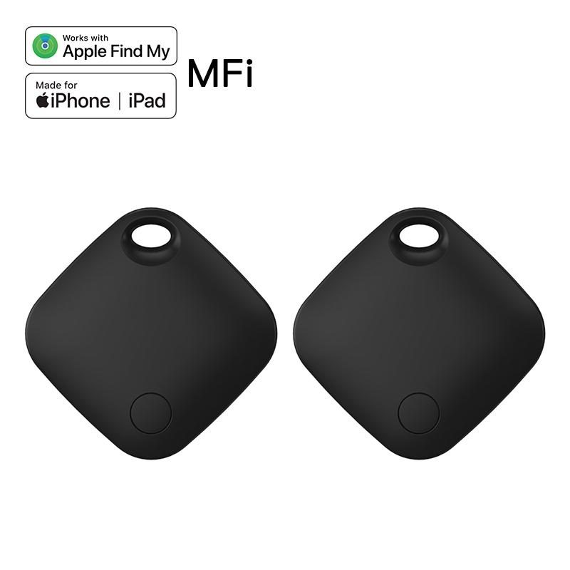 Работа с Apple Find My Умный Bluetooth GPS трекер Устройство напоминания о потере Локатор с рейтингом MFI Ключ от машины Питомец Дети Поисковик 1/ 2 шт.