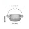 4Pcs Stainless Steel Kitchen Sink Filter Garbage Food Residue/Hair Catcher Keep Your Bathtub