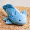 23cm Keychain Cute Axolotl Stuffed Plush Toy Real Life Simulation Ambystoma Mexicanum Dinosaur Pendent