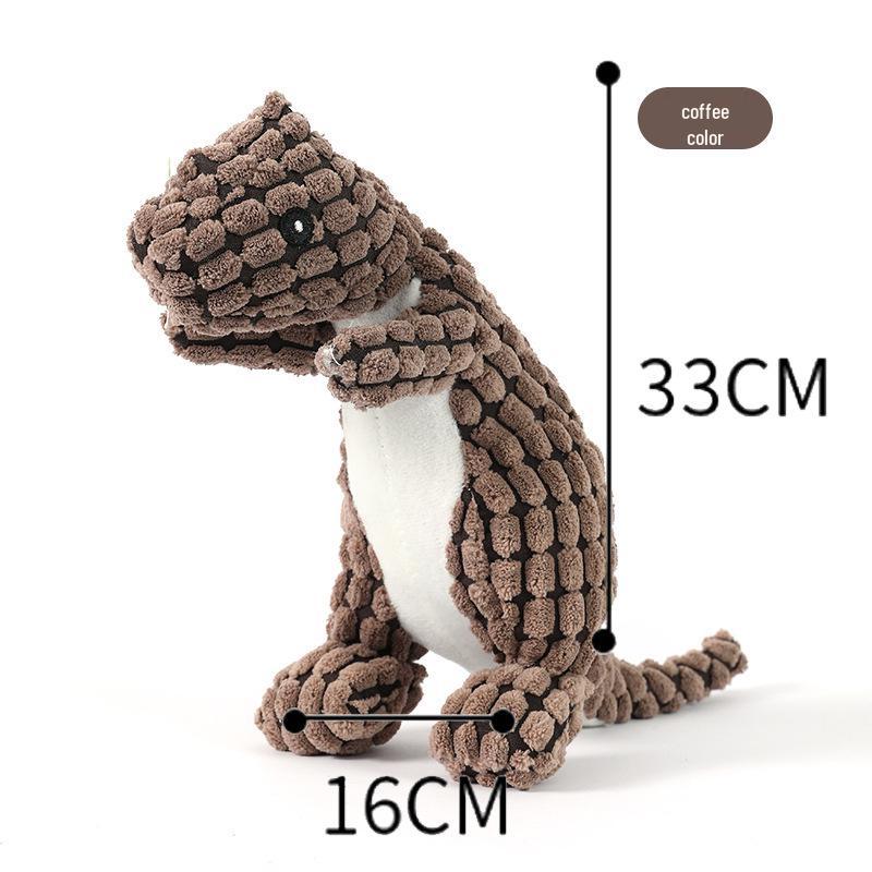 Plush Pizza Dog Toy: Bite-Resistant, Self-Play Molar Reliever for Small & Medium Dogs