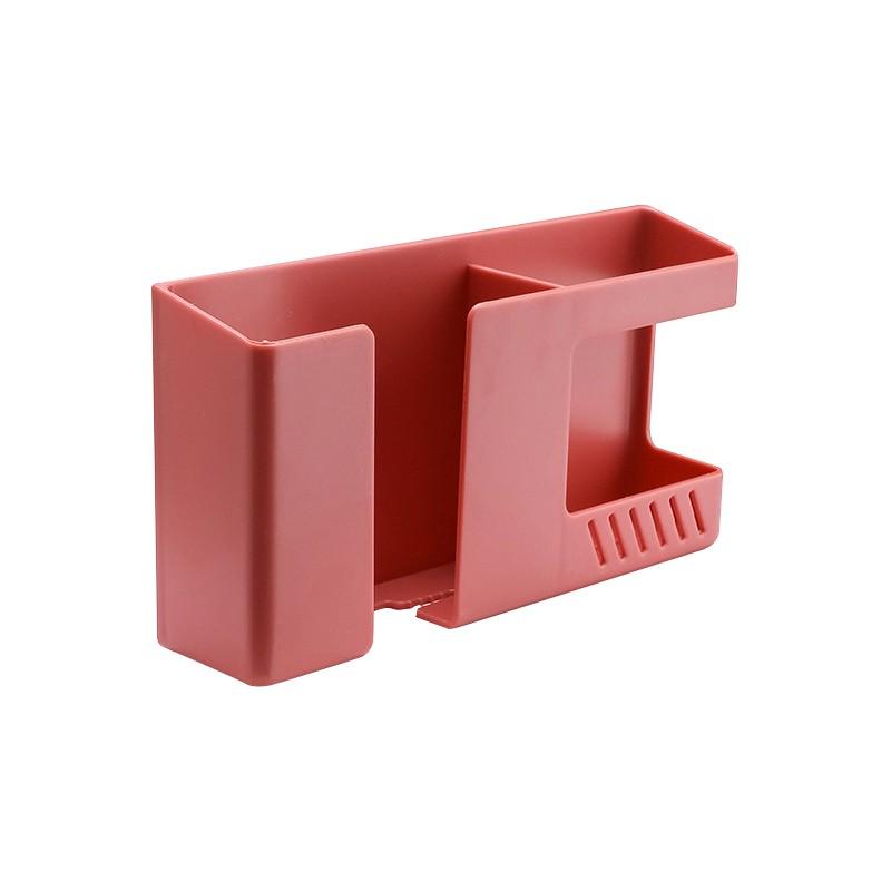 Настенный органайзер, ящик для хранения, пульт дистанционного управления, штекер для мобильного телефона, настенный держатель, зарядка, многофункциональный держатель, подставка