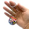 Simulation Sports Football Pendant Keychain Thirty-Two Countries Ball Flag Key Chain For Car Bag Backpack Accessories Gift