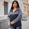 Astrid Женская парка осень-зима большого размера, женская одежда, утепленная, с капюшоном, повседневная, женская стеганая куртка, пальто, сшитый дизайн AM-10268