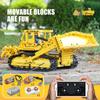 MOLD KING Технический автомобиль APP Бульдозер RC Caterpillar D8K Набор грузовиков Строительные блоки Кирпич Детская игрушка Рождественский подарок