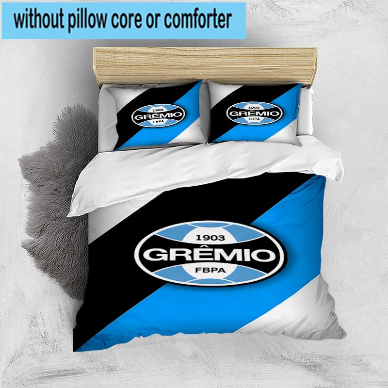 3pcs Fc 1903 Emblem Printed Bedding Set Duvet Cover Closure Includes 1 Duvet Cover & 2 Pillowcases Bedding Sets Home Decor Gifts