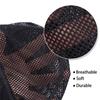 Band Wave Cap Invisible Hair Net Black Dome Caps Large Hole Hair Nets Big Hole Mesh Dome Wig Cap