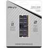 Оперативная память DDR4 - PNY - 8 ГБ - 3200 МГц - SODIMM - CL22 - Non-ECC