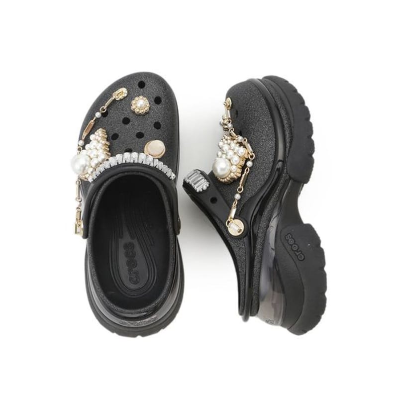 Crocs Bae Сабо Сабо Женские Черные 214116-001