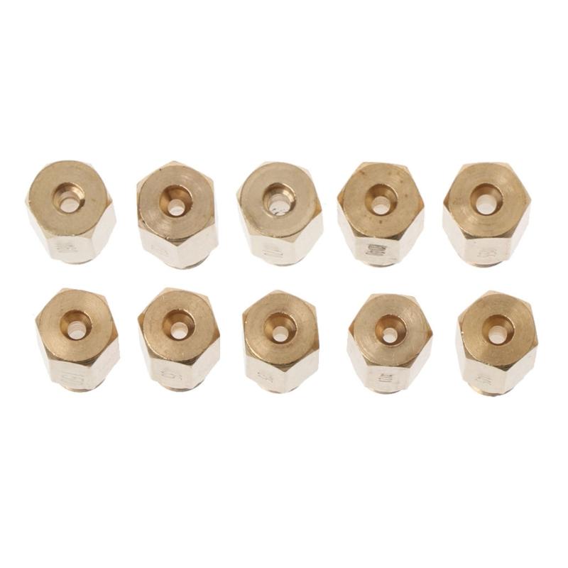 10 шт. карбюратор медленный жиклер для PWK OKO CVK Mikuni KOSO мотоцикл карбюратор главный вице инжекторы сопло 120-170