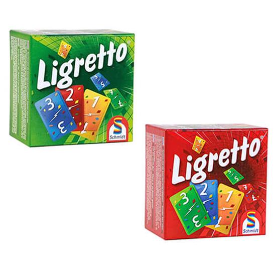 Набор цветных карточных игр Ligretto