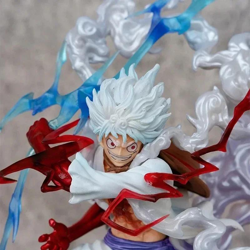 Фигурка Намика Luffy из One Piece Крепко Держит Молнию Пятая Передача Фигурка Действия Модель Кукла Модель Аниме ПВХ Статуя Игрушки Красивый Подарок
