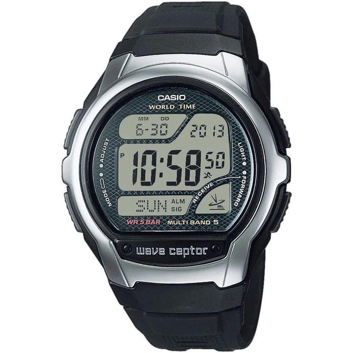 Casio Мужские часы Collection Wave Ceptor WV-58R-1AEF, Черные