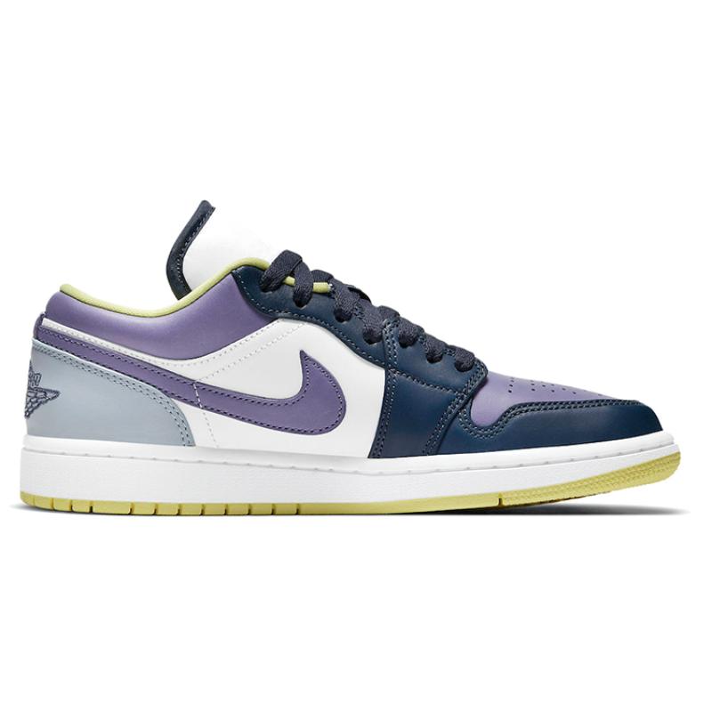 Женские кроссовки Air Jordan 1 Low Se 'Mismatched Purple Magenta' Jordan DJ4342-400