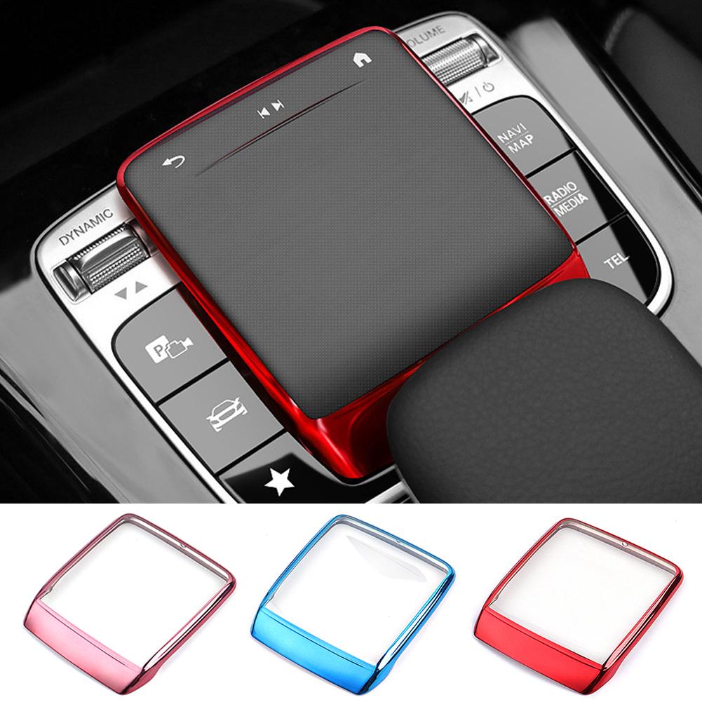 Для Mercedes Benz AB CLA GLE GLS GLB Class W177 W247 C118 W167 TPU Center Control Mouse Screen Protector Cover Car Accessories