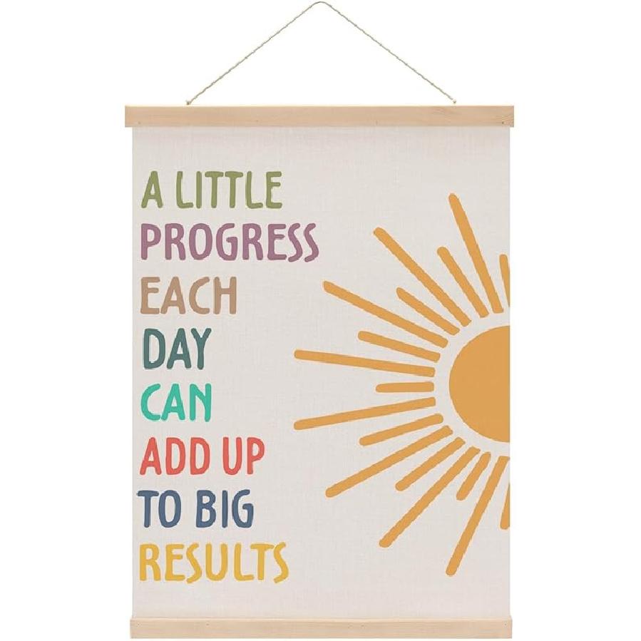 Neutral Classroom Decor Wall Hanging Banner Everything is Figureoutable Sgin pirational Classroom Theme Wall Hanging Decor for Office Playrooom