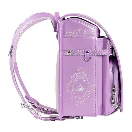 Used [New] School Bag for GirlsLatest Luxe Snowflake Princess Frozen Crown Embroidery Design High Quality Artificial Leather Pearl Fabric One Touch