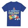 Paw Patrol Unisex Adult A Pawfect Holiday Rubble & Marshall Christmas T-Shirt